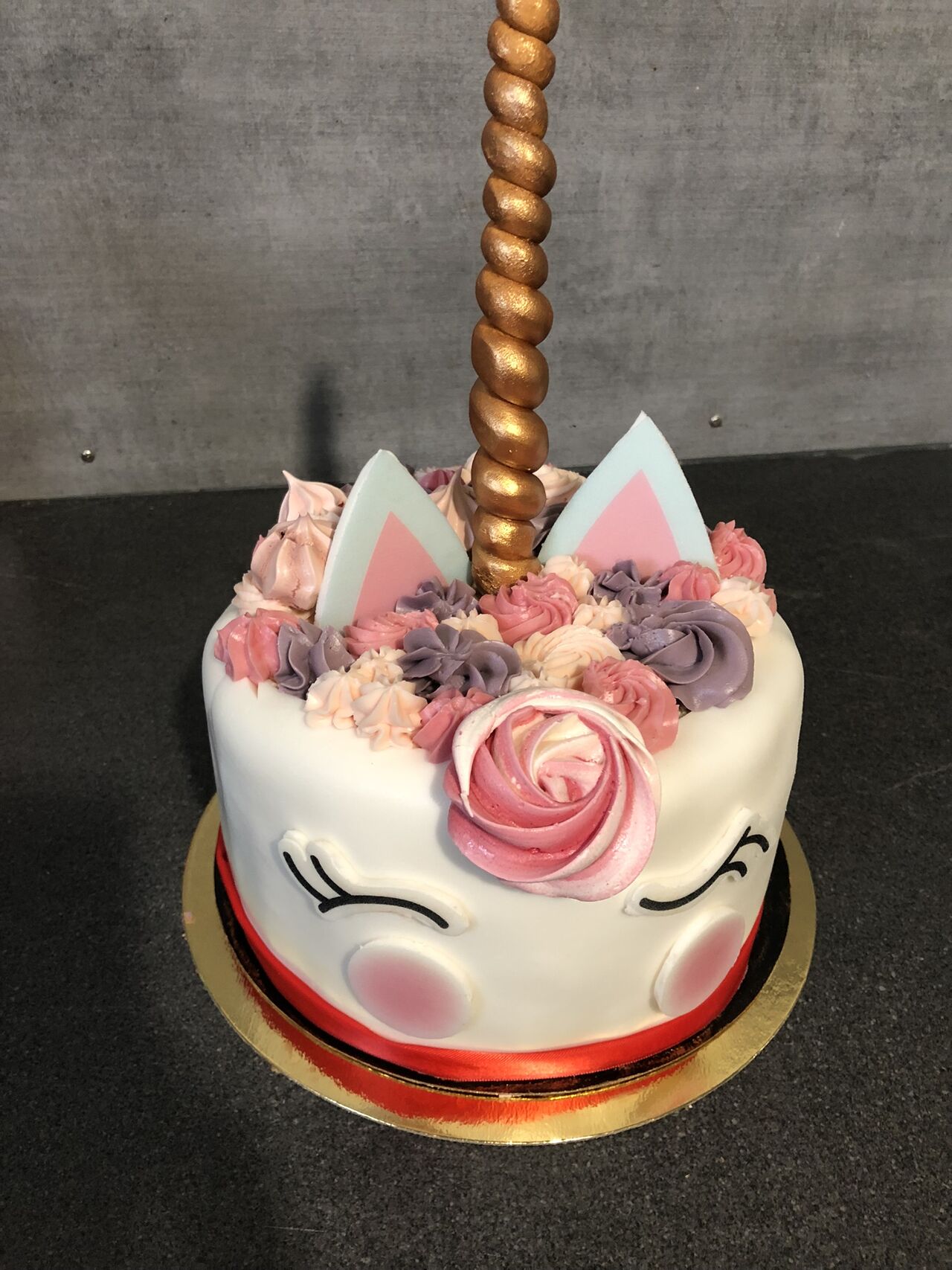 Une jolie licorne pour la petite Lucie 