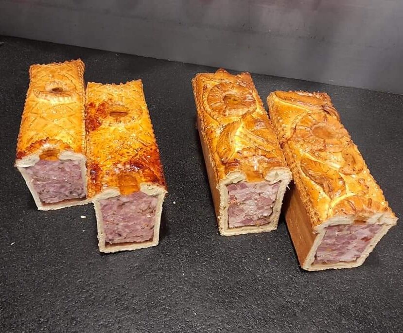 Pâtés en croûte maison
