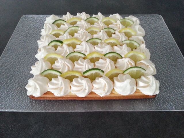 tarte duo de citrons