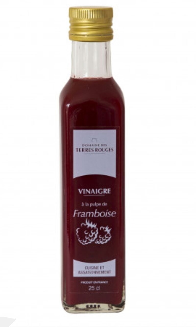 Vinaigre à la pulpe de fruits Framboise - 25cl - 8,70€