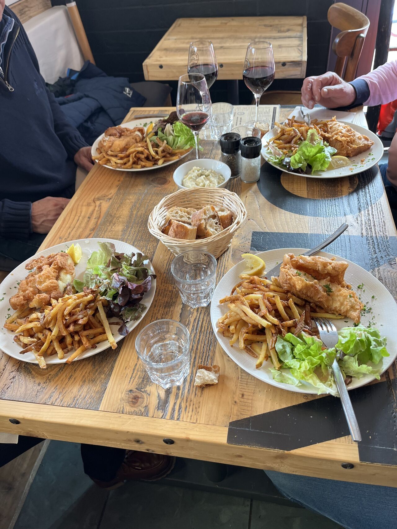 Fish and chips maison 