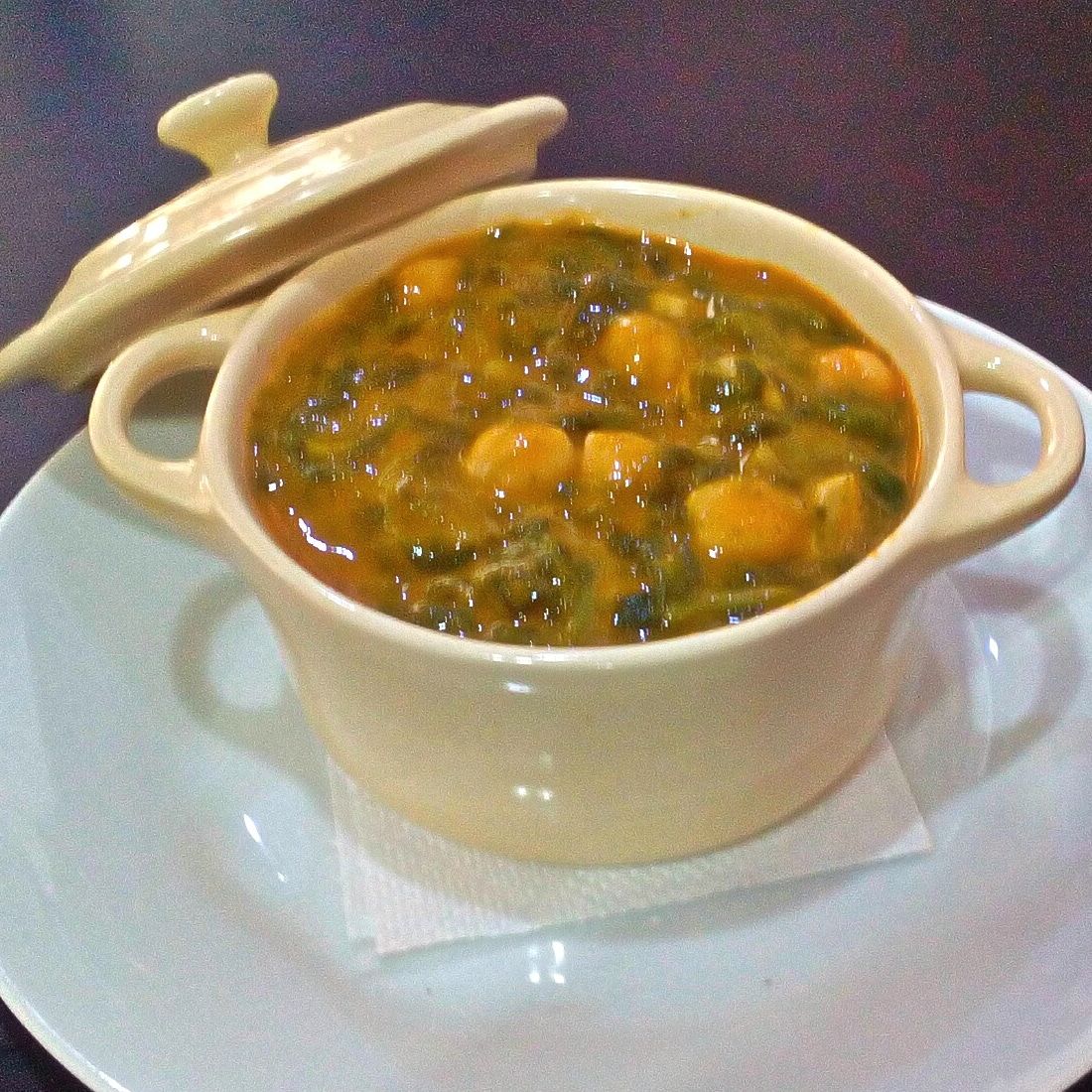 Espinacas con Garbanzos