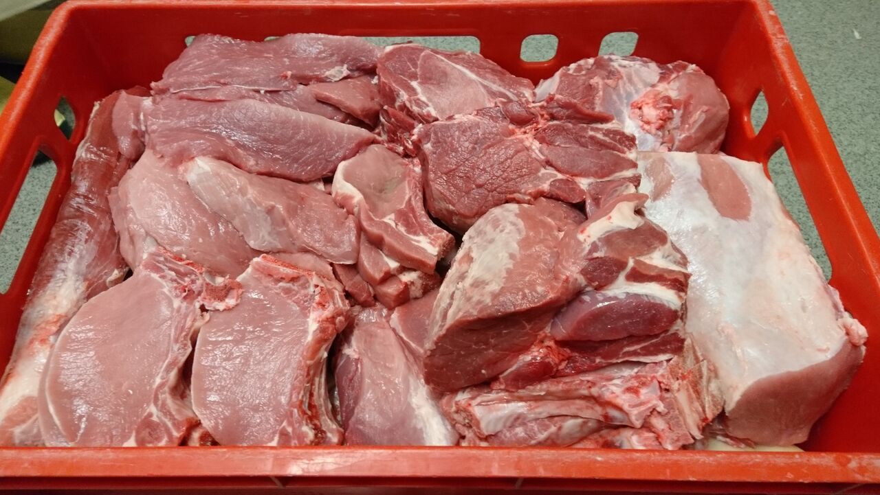 1/2 Schwein komplett zerlegt für Ihren Vorrat