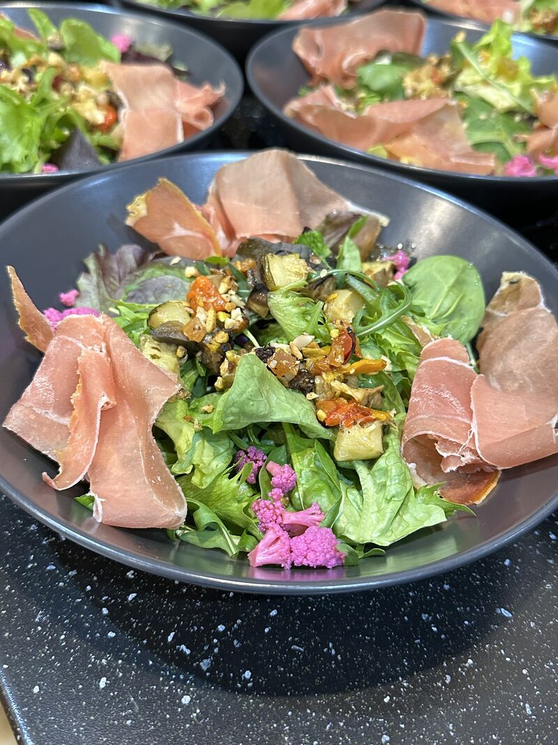 salade au saint marcellin