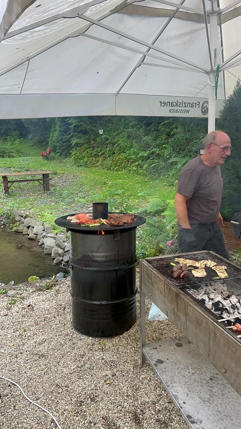Grillabend in der Fischerhütte Isertal 