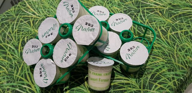 YAOURT FERMIER NATURE X6 