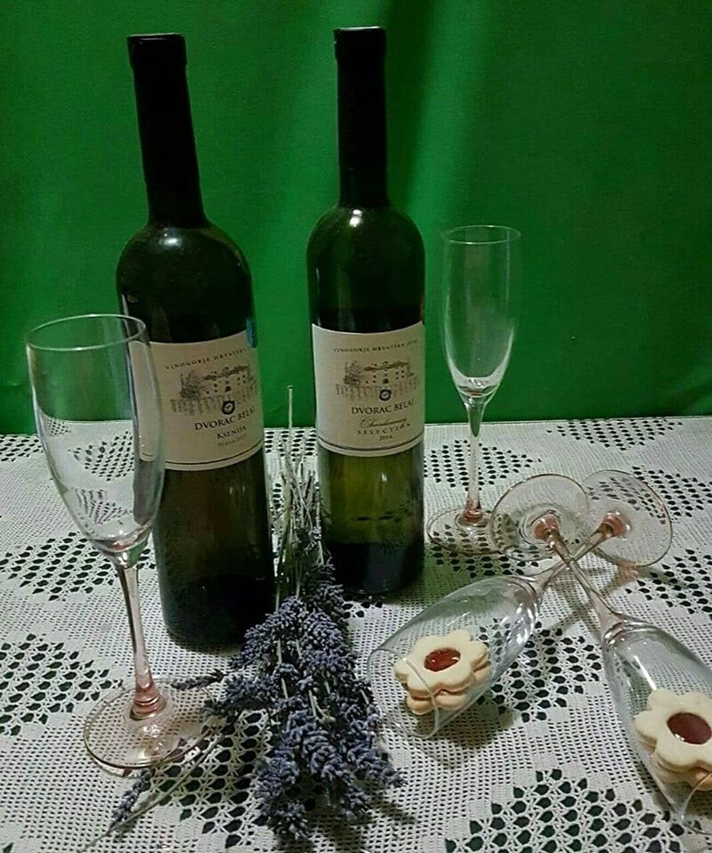 Domaća vina Castle Belaj odlična uz ribicu.