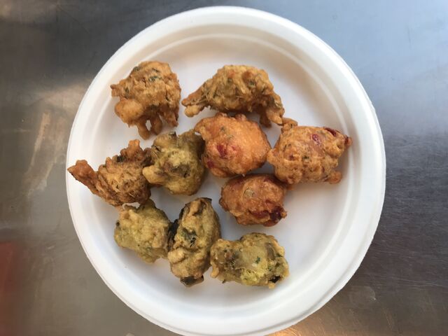 Lot 10 accras mixte. 5€