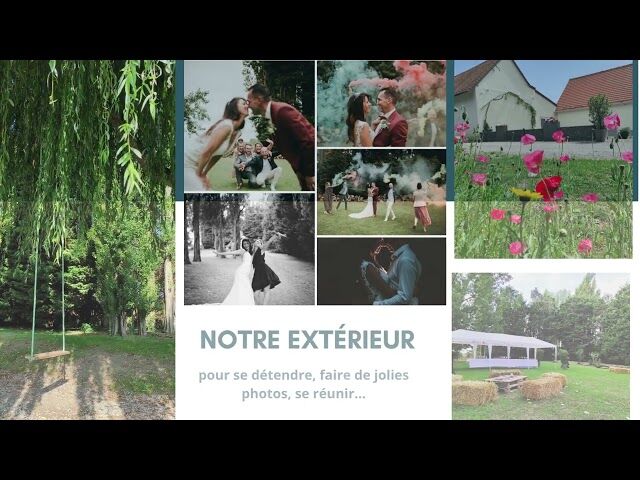 Présentation de notre magnifique lieu de réception