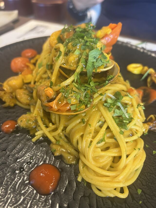 linguina ai frutti di mare
