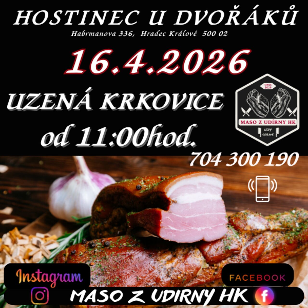 Uzená krkovice