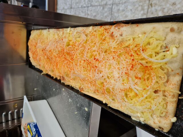 Mimosa: patate lesse cipolla e peperoncino 
