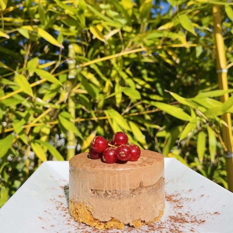 Entremet chocolat pralin