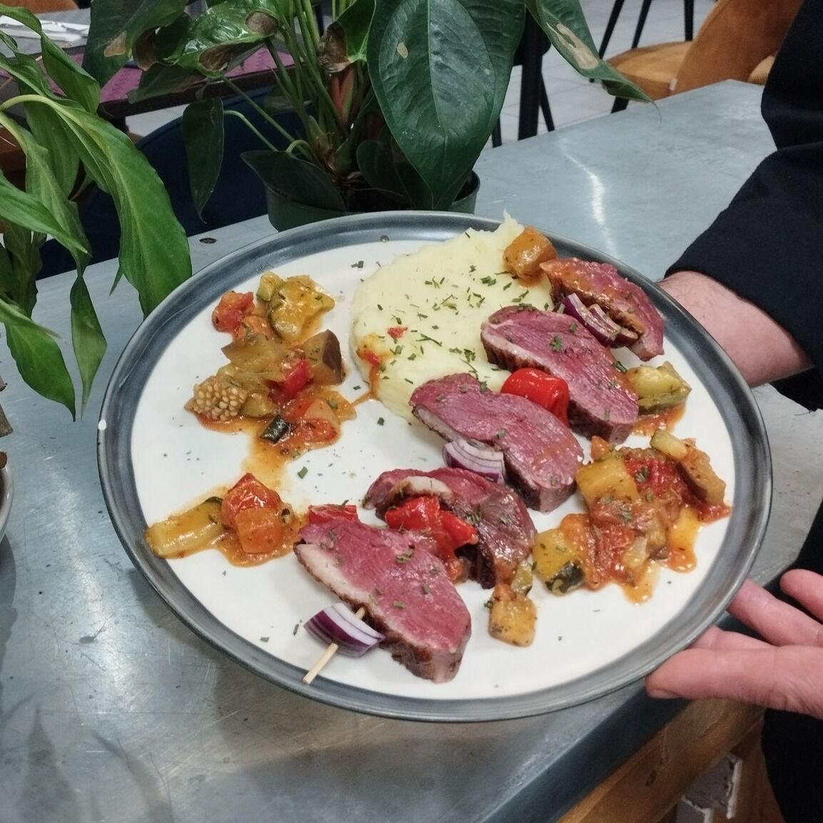 Brochette de Magret 