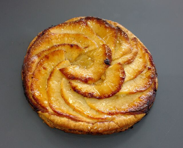 La tartelette fine aux pommes 