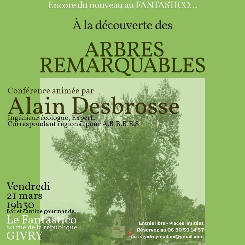 Conférence ARBRES REMARQUABLES