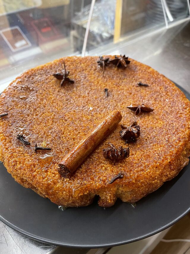 Gâteau tunisien agrumes épices 