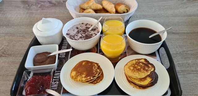 Petit déjeuner inclus