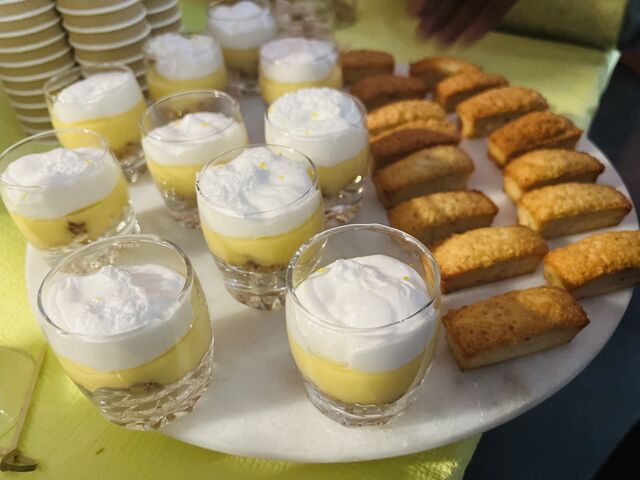 Citron Meringue, crumble