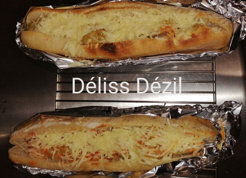 Pain bouchon gratiné