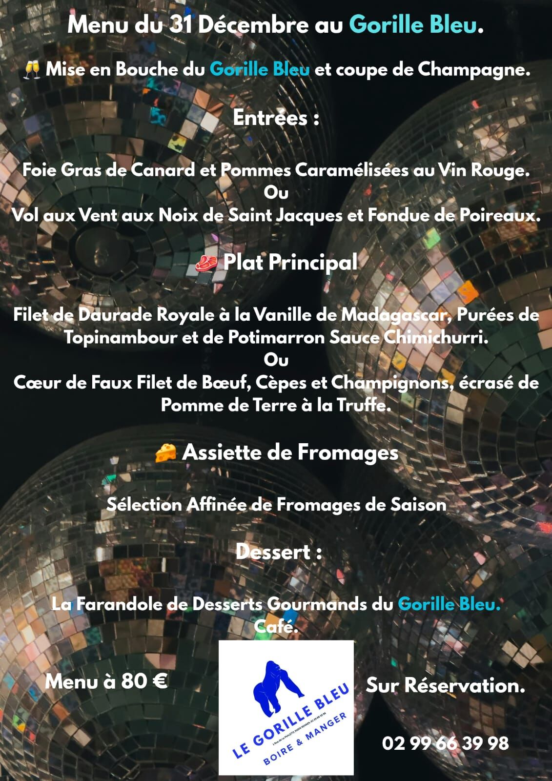 Réveillon de la St Sylvestre