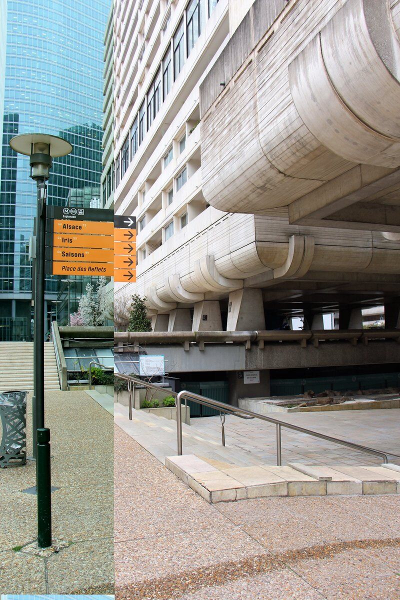 Accès - Parvis la Défense - Vue Vision 80