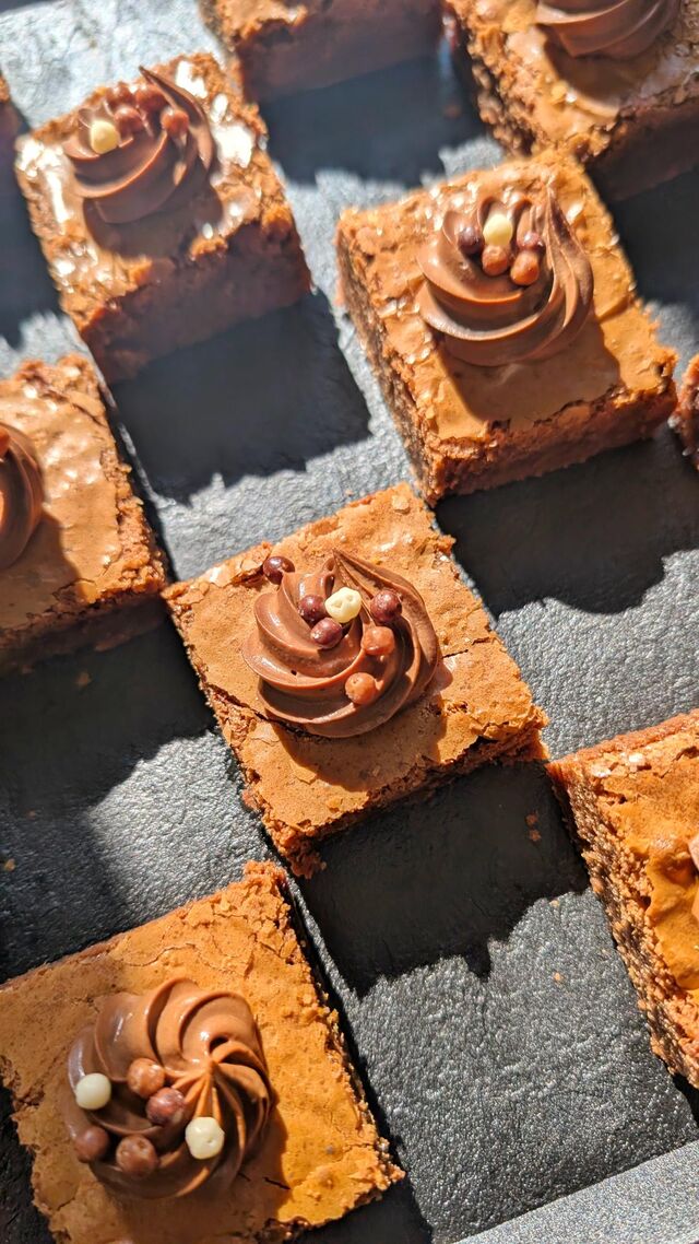 Brownie et ganache chocolat 
