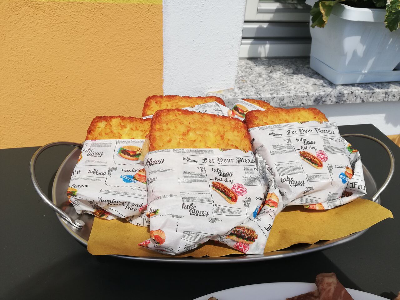Toast di tortel di patate