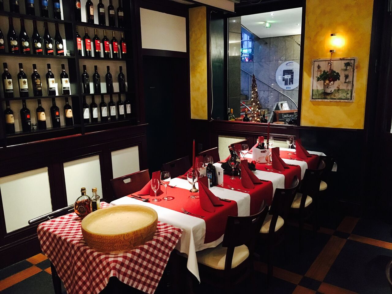 Abendessen bei Trattoria Salute 