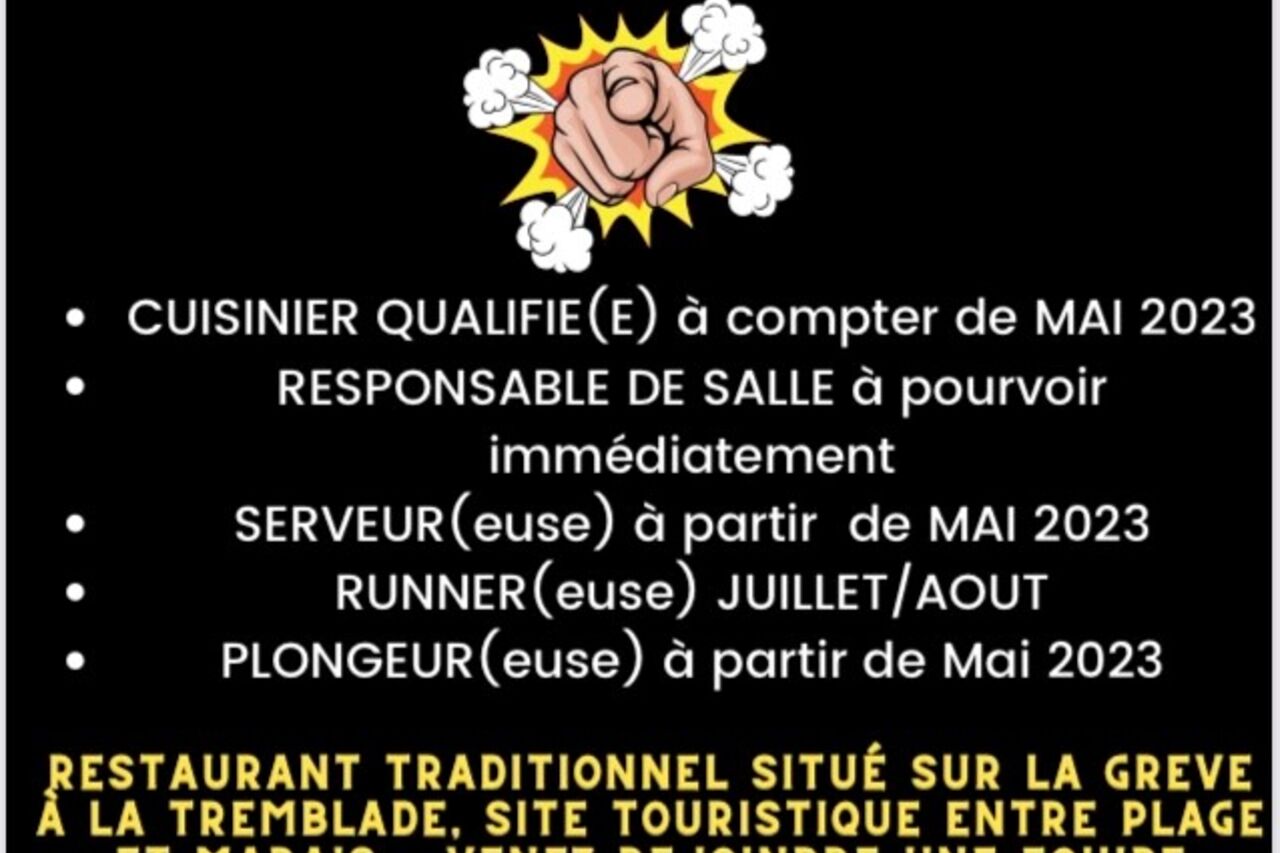 RECHERCHE DE PERSONNEL
