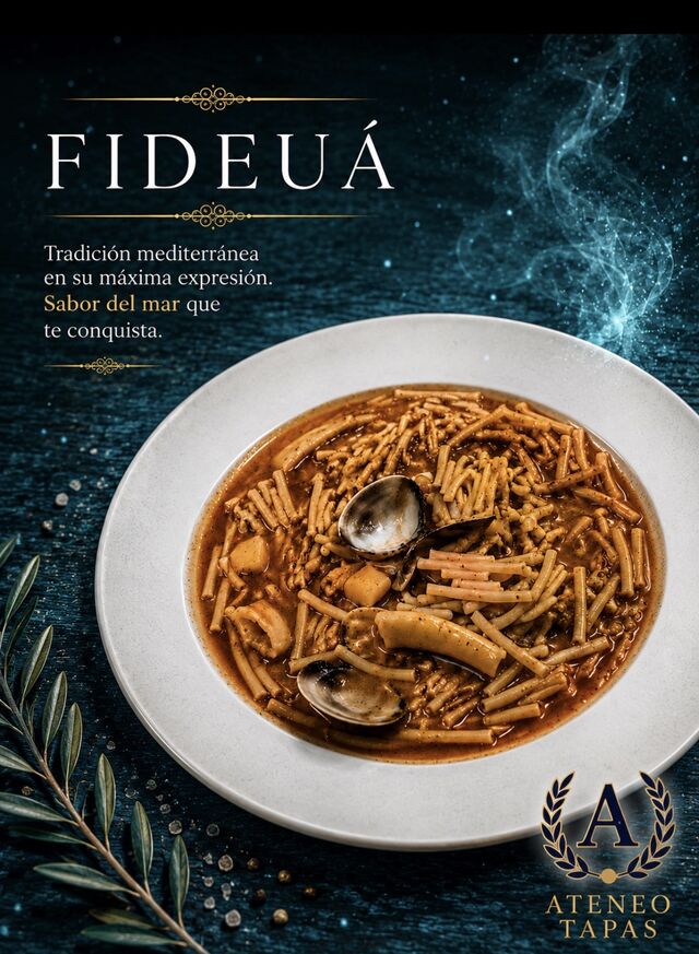 Guise de la dia “Fideuá”