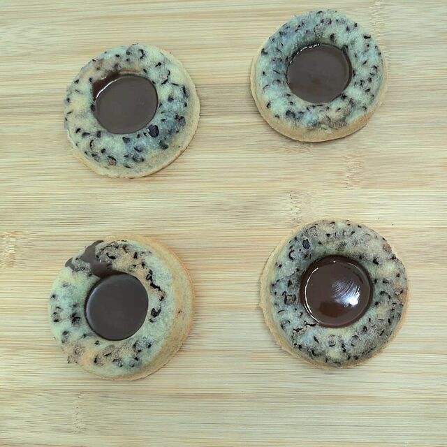 Financiers zébré sans lactose
