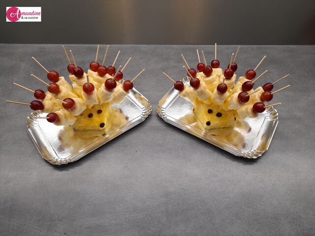 Brochettes de fruits frais sur mesure