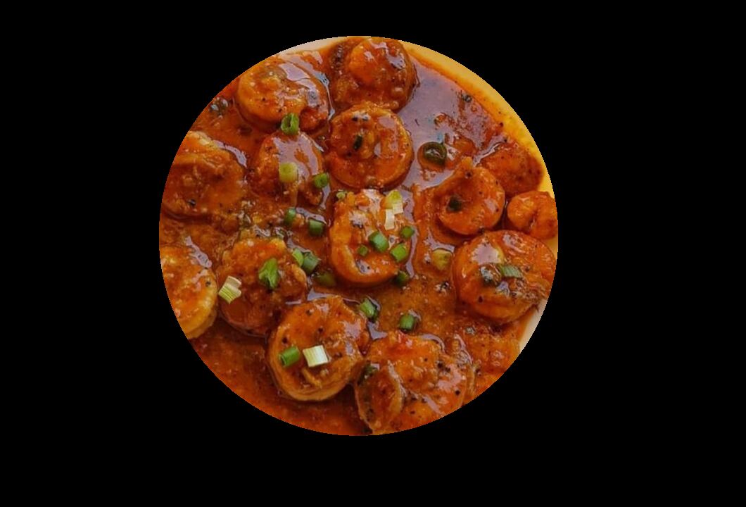 Crevettes sauce au curry de Madagascar