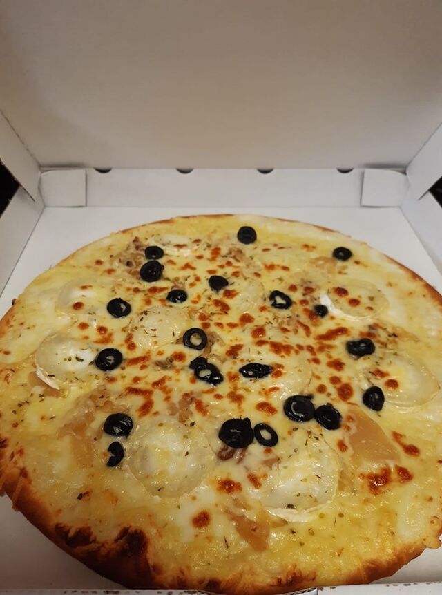Pizza chèvre miel