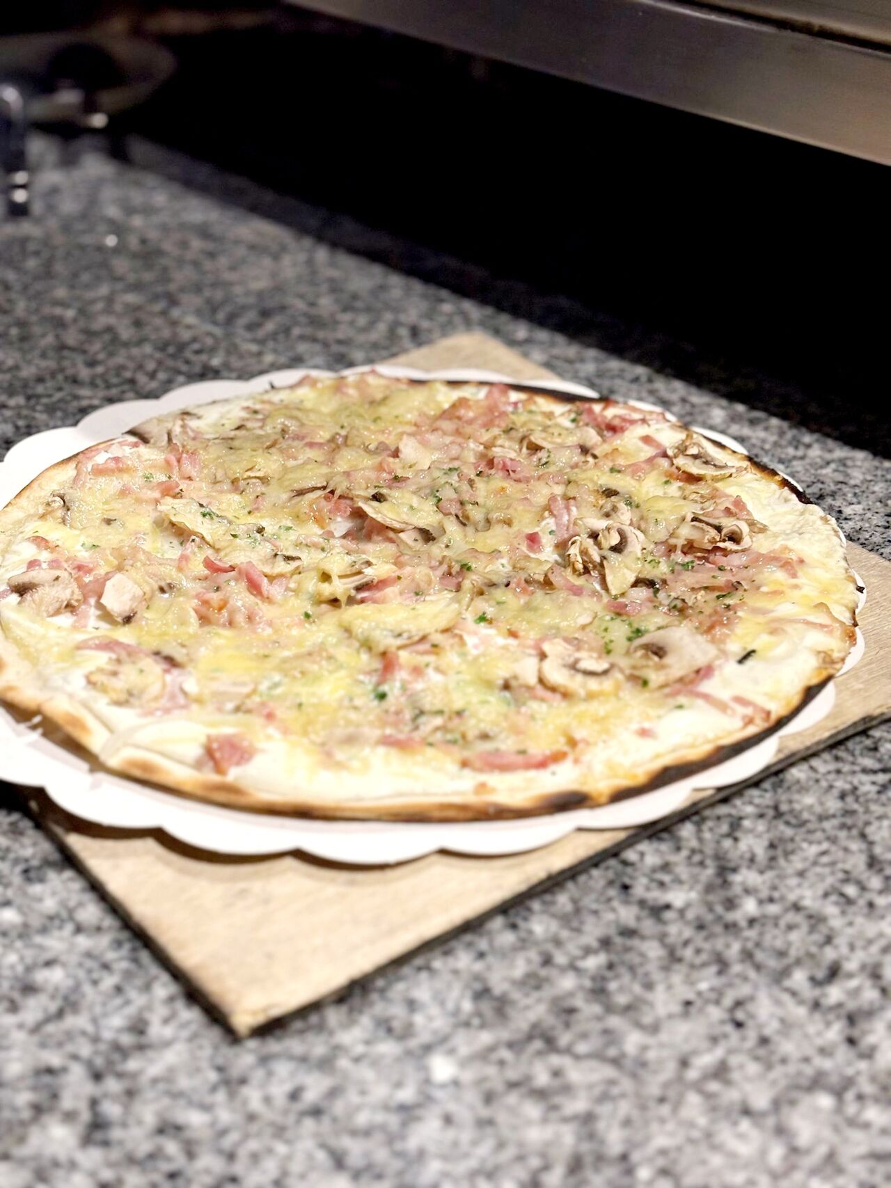 L'une de nos Tartes Flambées