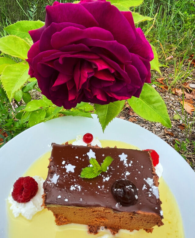 Bavarois au chocolat