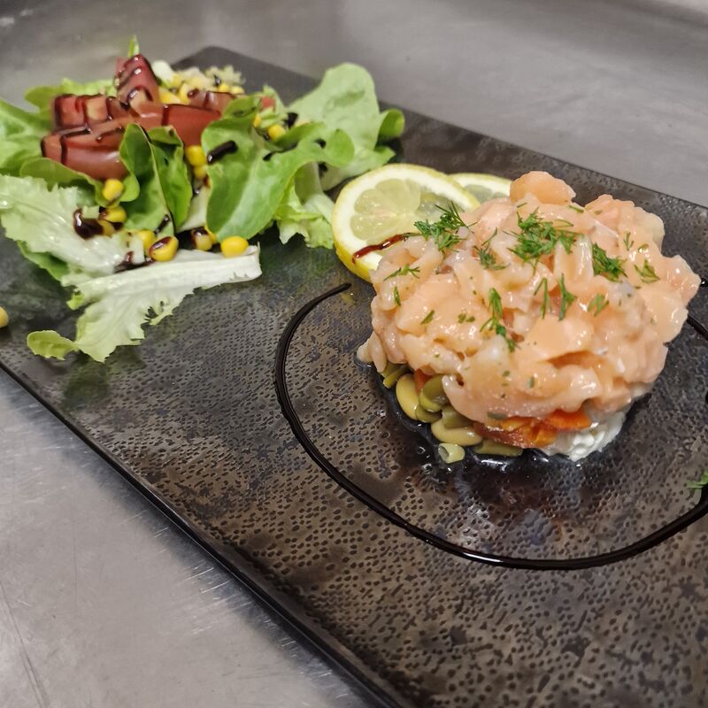 Tartare de saumon