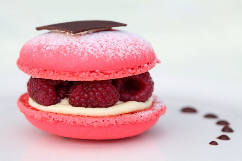 Macarons framboise