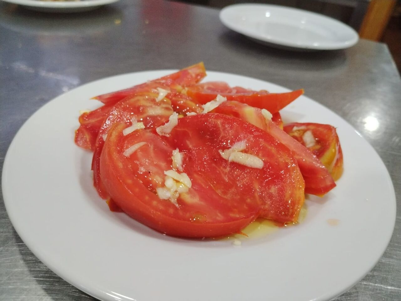 Tomate con Ajo