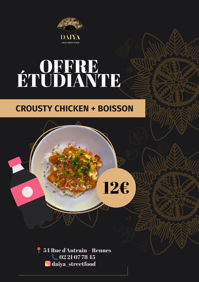 Offre Étudiante 🧑‍🎓 