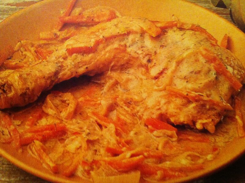 poulet curry coco