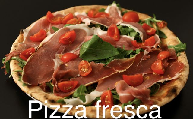 Pizza fresca
