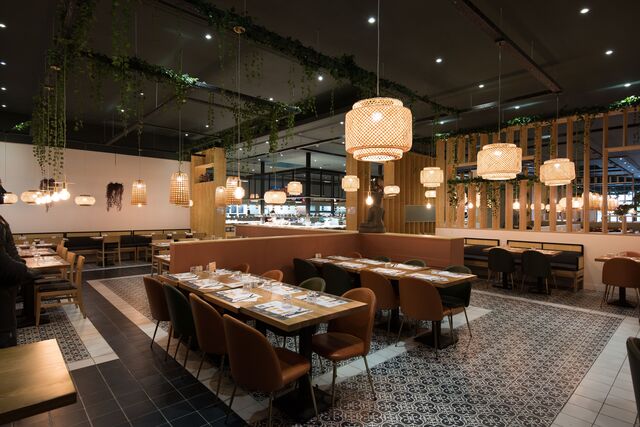 Salle du restaurant Shao Lisses pour vous accueillir 