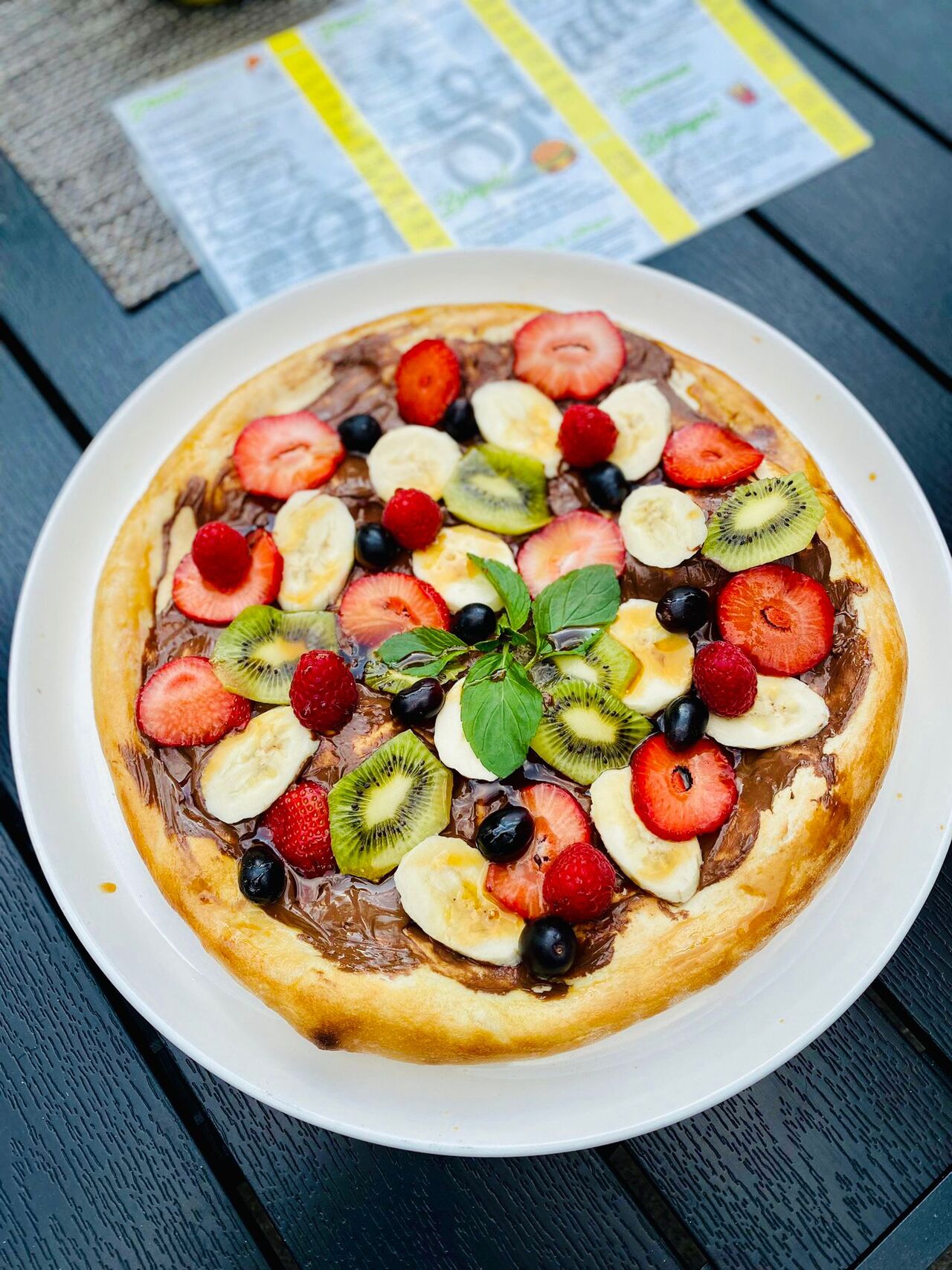 Pizza Nuttela immer Samstag 🤤