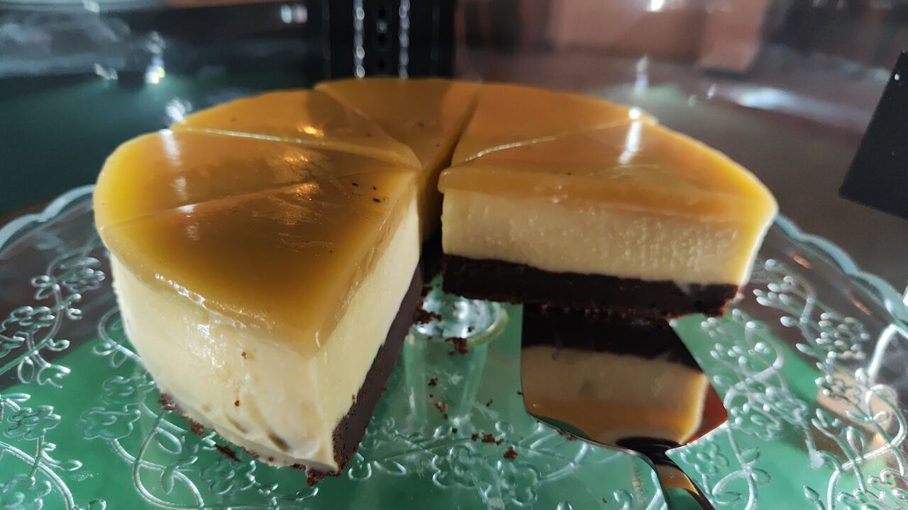 Pudding Karamell Torte 