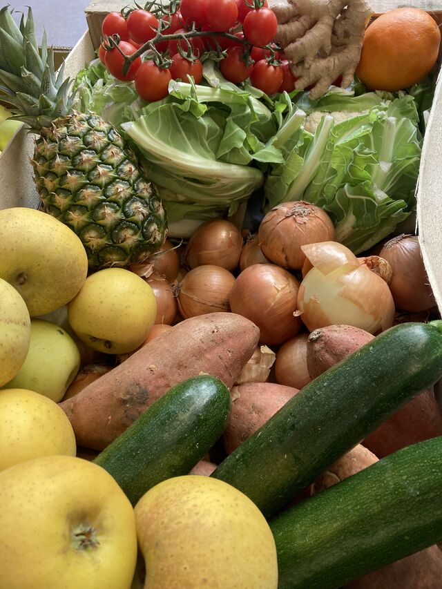Toutes les semaines, des légumes frais de mon fournisseur 