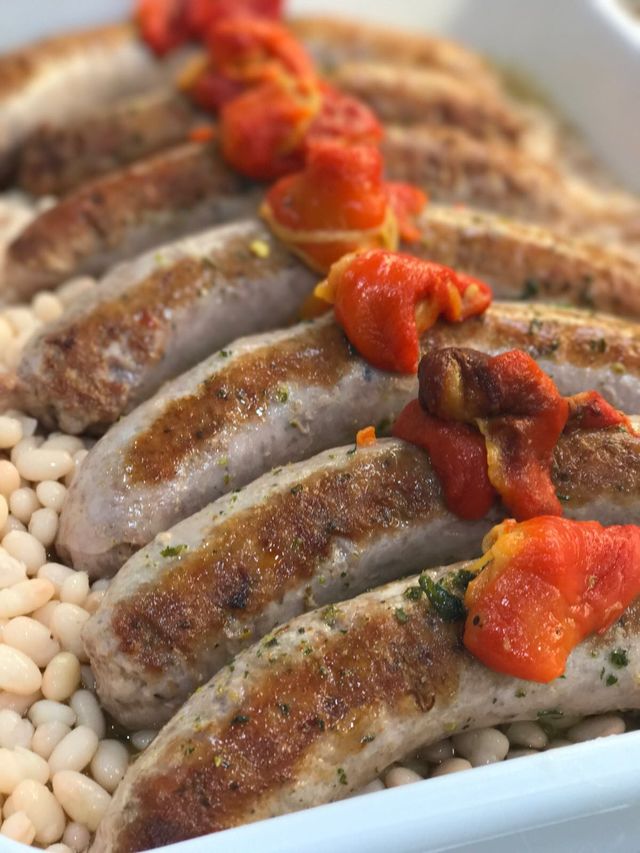 Butifarra de pages amb mongetes