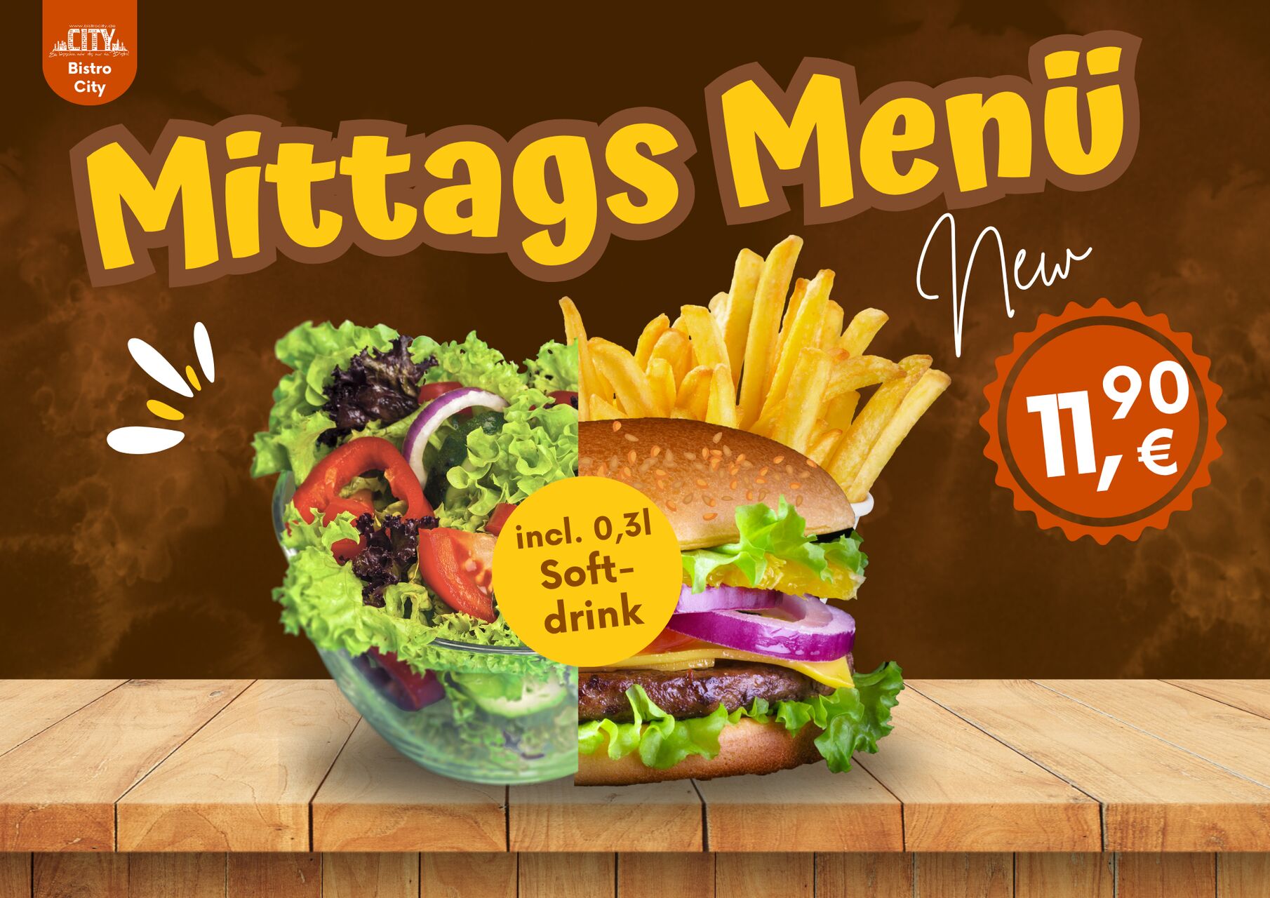 MITTAGS MENÜ