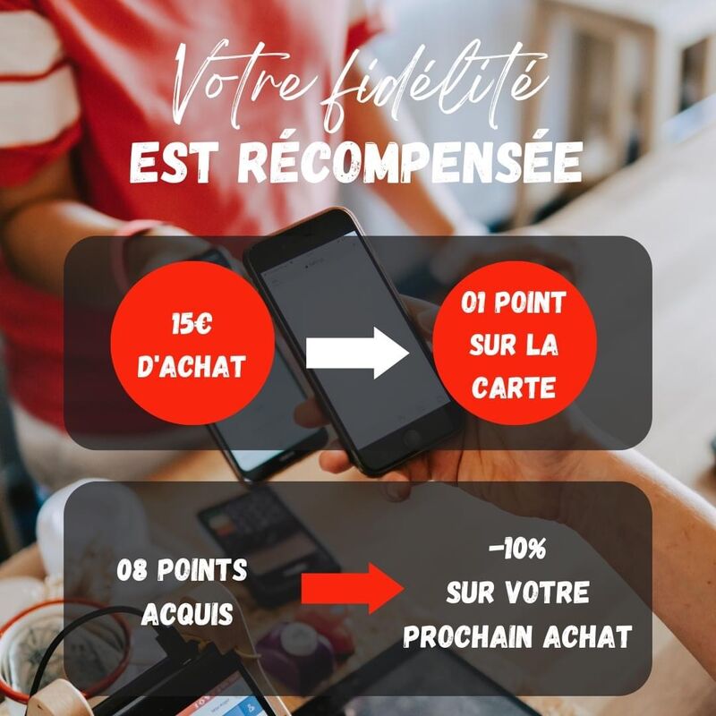 Votre fidélité est récompensée